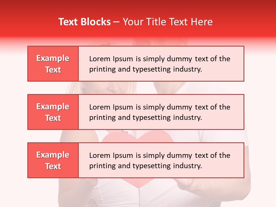 Person Affection Couple PowerPoint Template