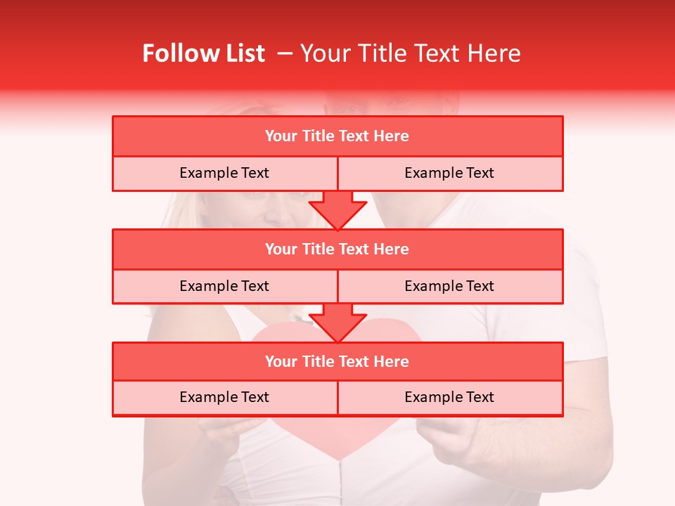 Person Affection Couple PowerPoint Template