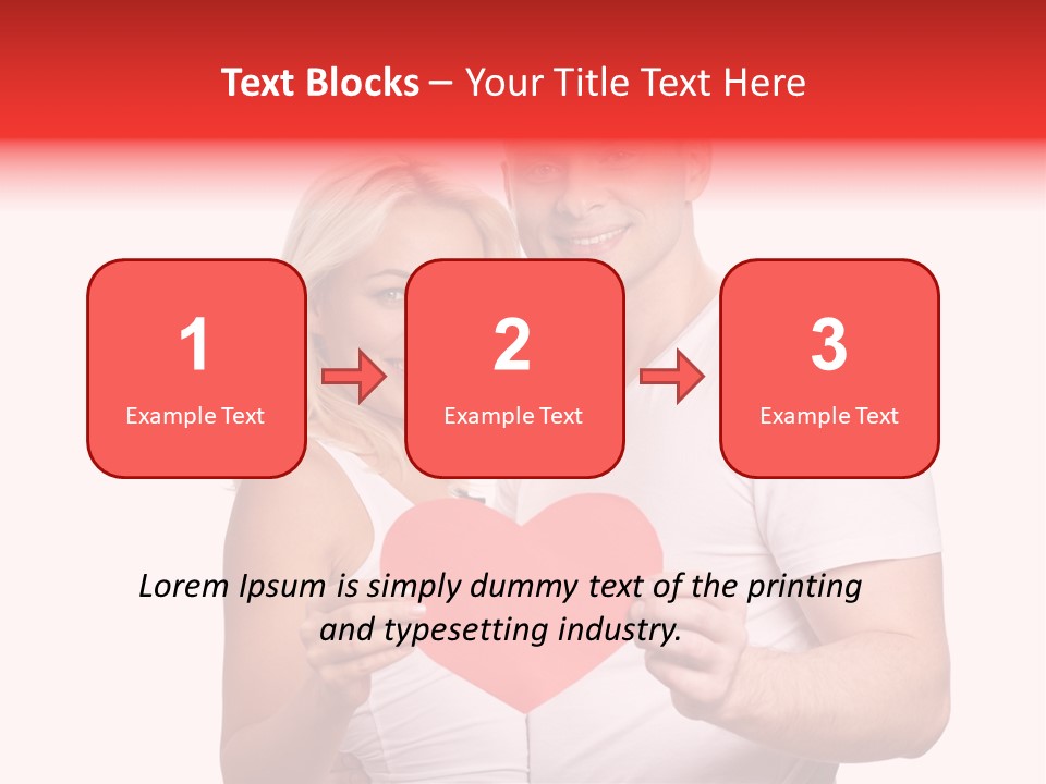 Person Affection Couple PowerPoint Template