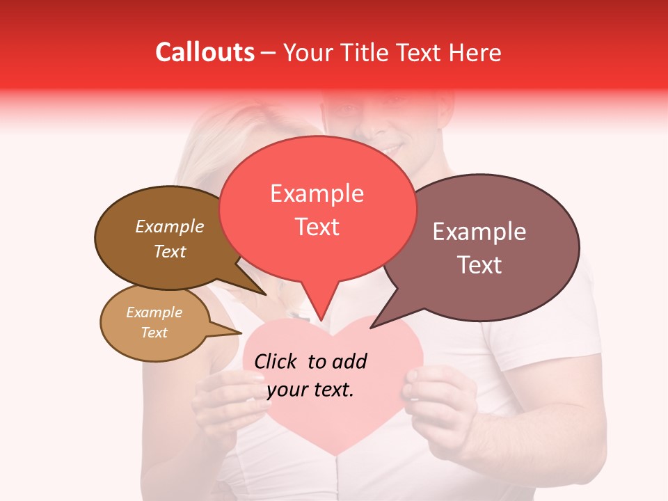 Person Affection Couple PowerPoint Template