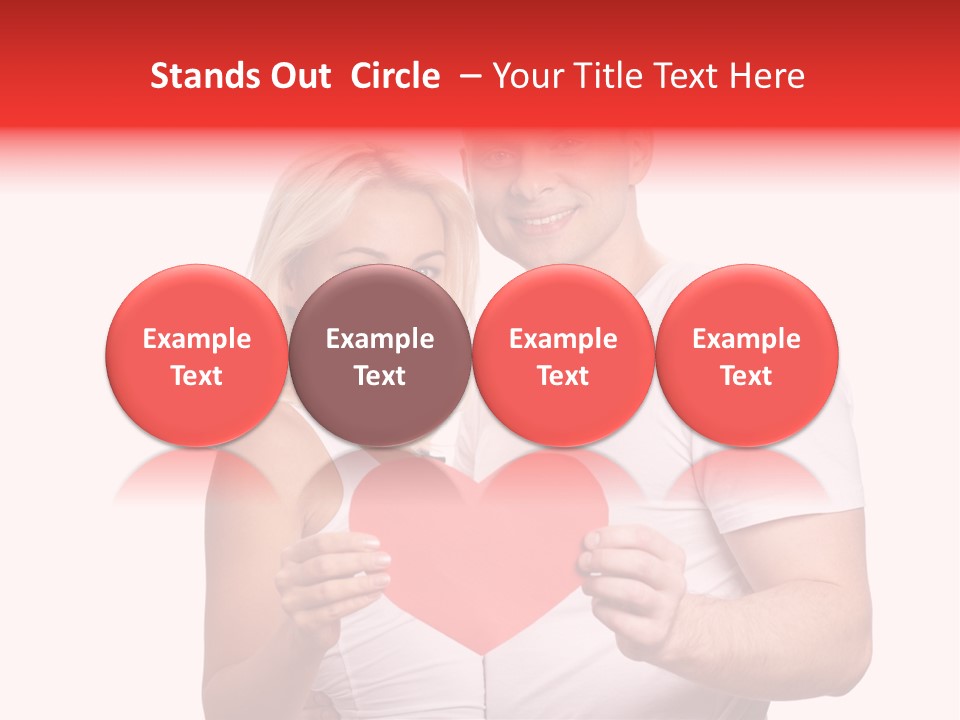 Person Affection Couple PowerPoint Template