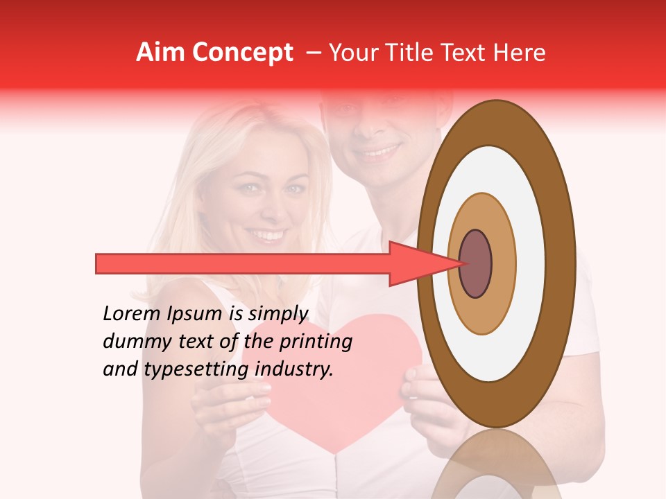 Person Affection Couple PowerPoint Template