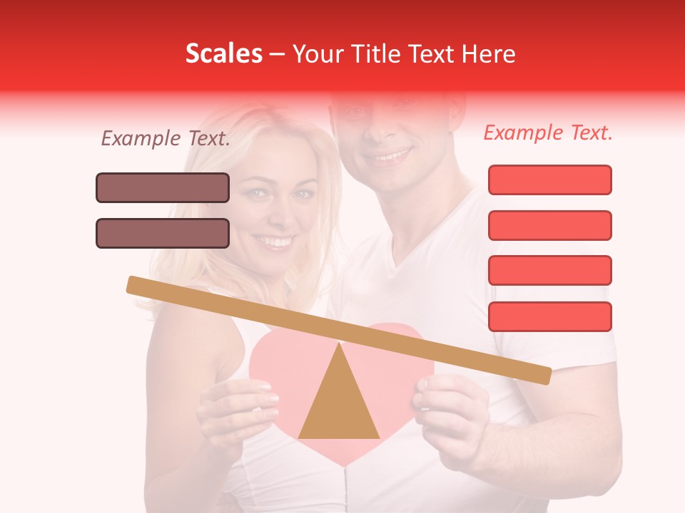 Person Affection Couple PowerPoint Template