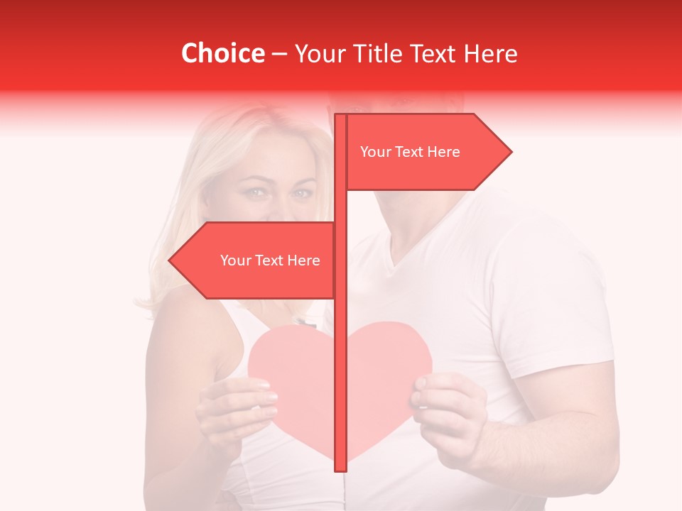 Person Affection Couple PowerPoint Template