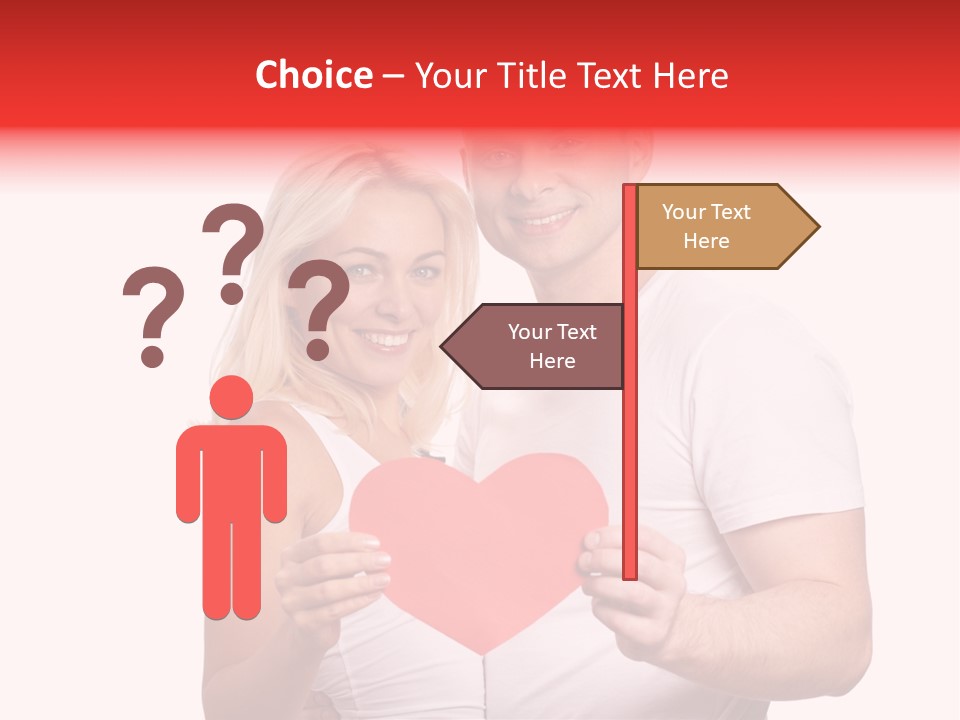 Person Affection Couple PowerPoint Template