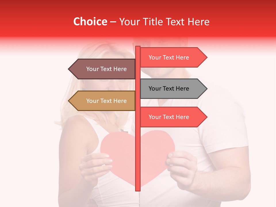 Person Affection Couple PowerPoint Template