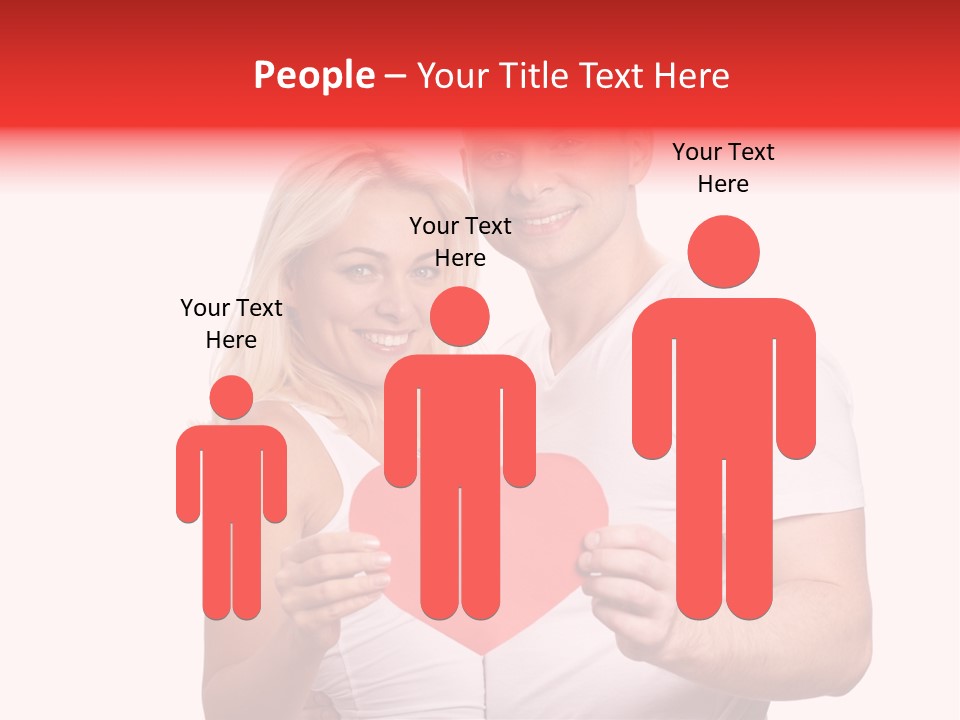 Person Affection Couple PowerPoint Template