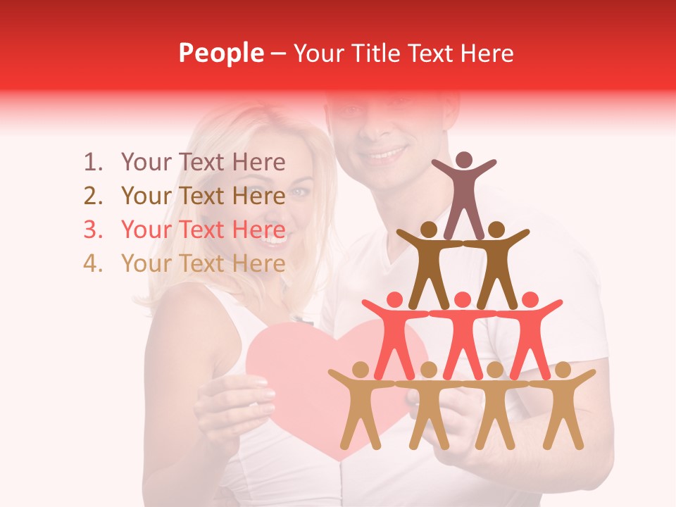 Person Affection Couple PowerPoint Template