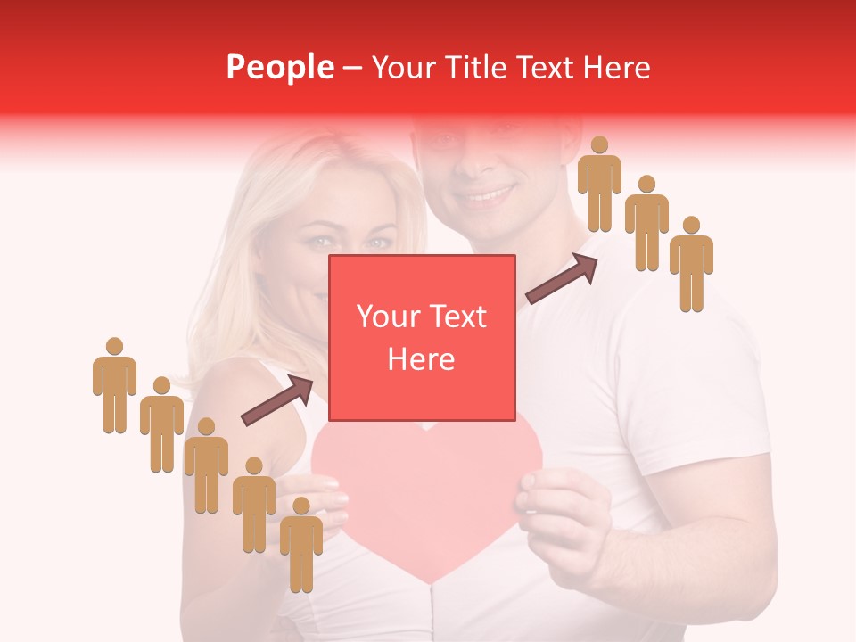 Person Affection Couple PowerPoint Template