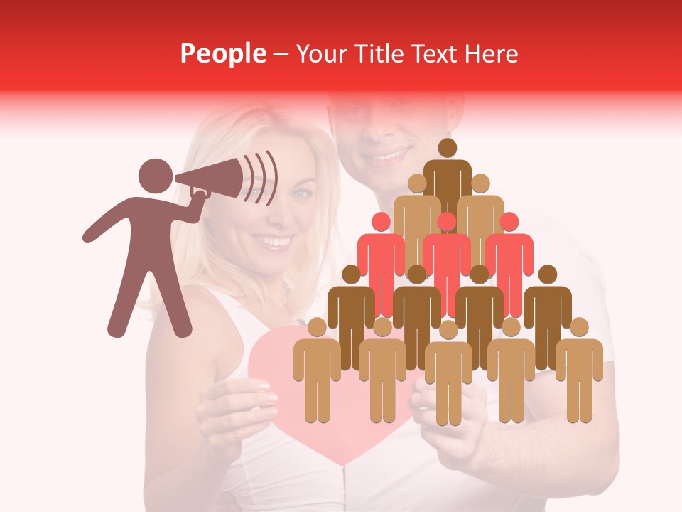 Person Affection Couple PowerPoint Template