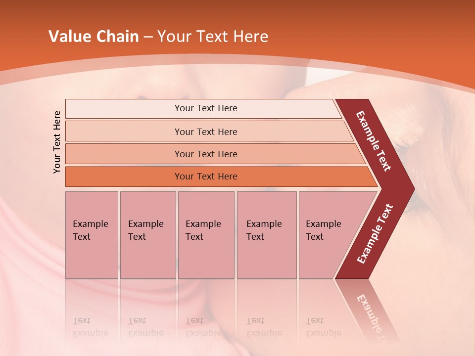 Smile Kissing Infant PowerPoint Template