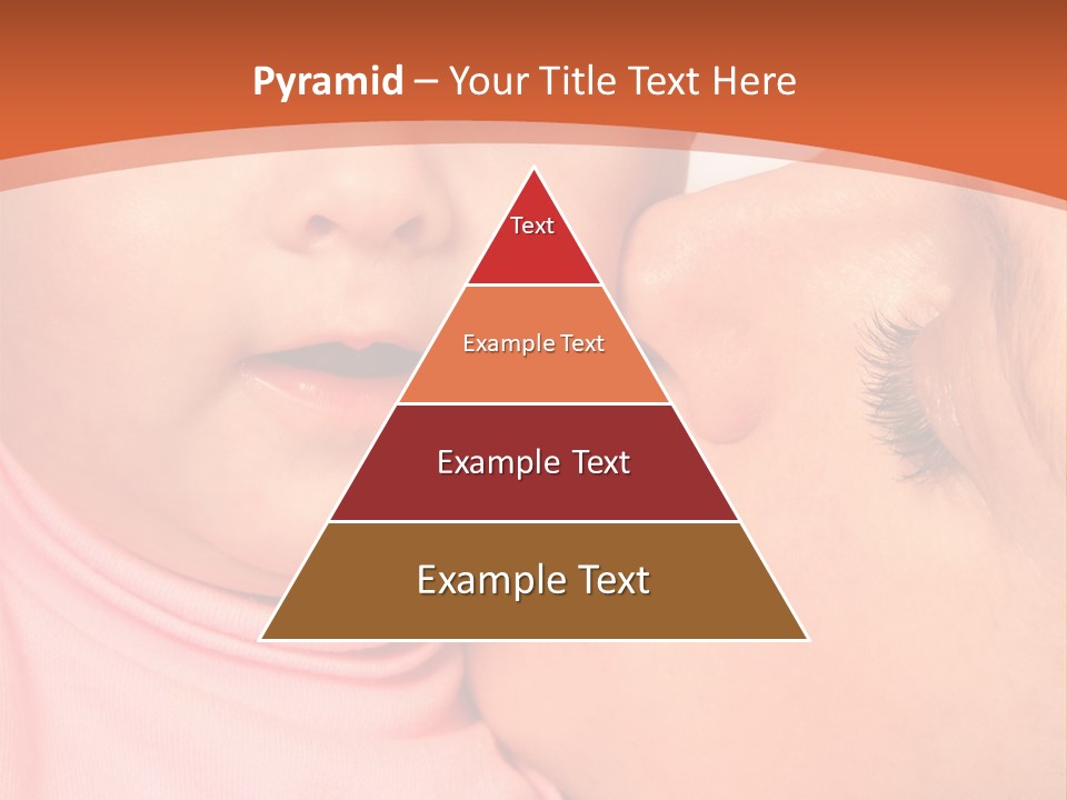 Smile Kissing Infant PowerPoint Template