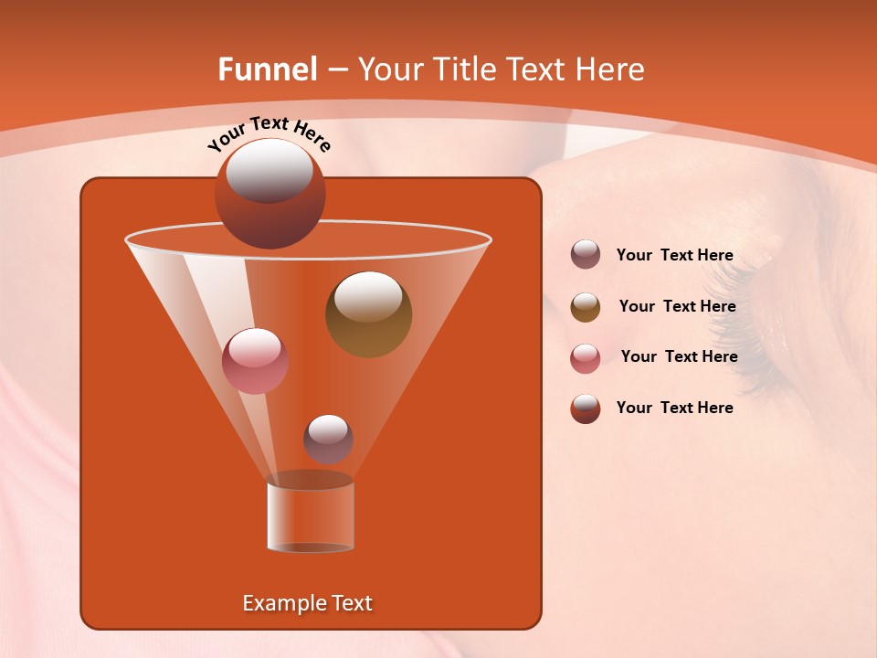 Smile Kissing Infant PowerPoint Template