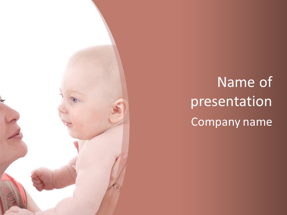 Beautiful Generation Emotion PowerPoint Template