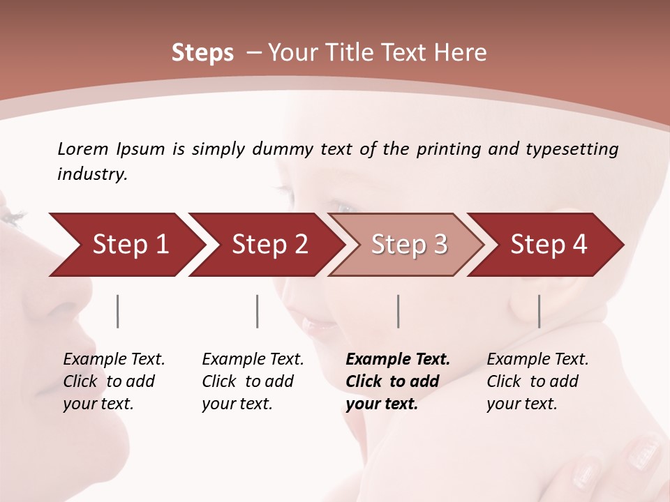 Beautiful Generation Emotion PowerPoint Template