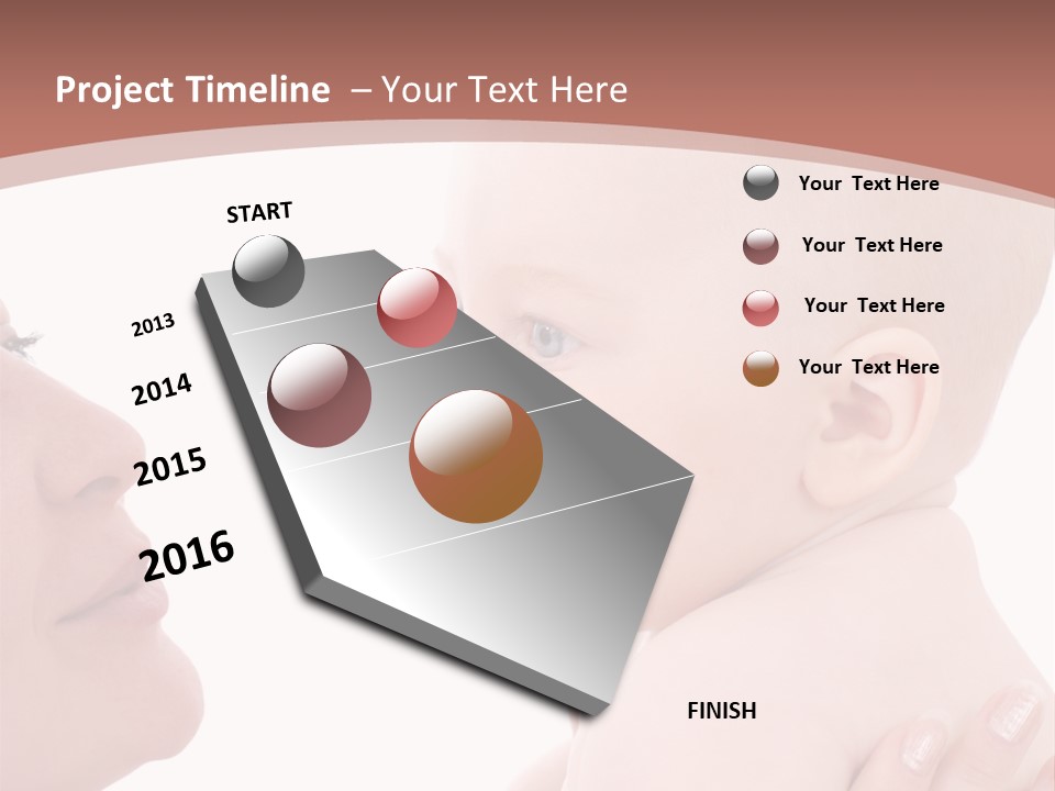 Beautiful Generation Emotion PowerPoint Template