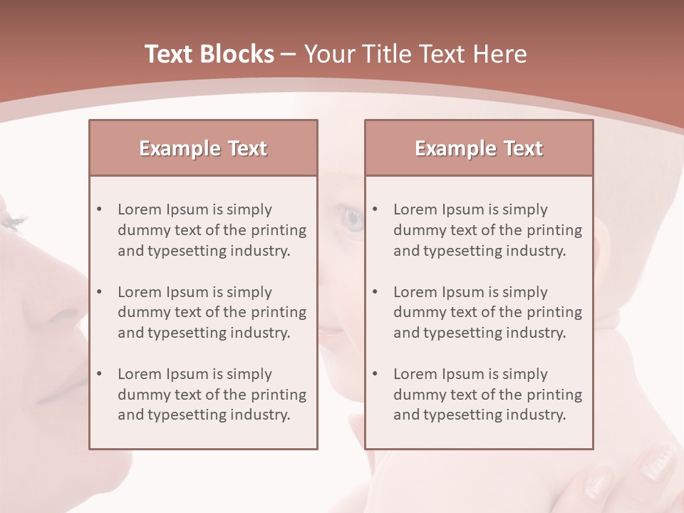 Beautiful Generation Emotion PowerPoint Template