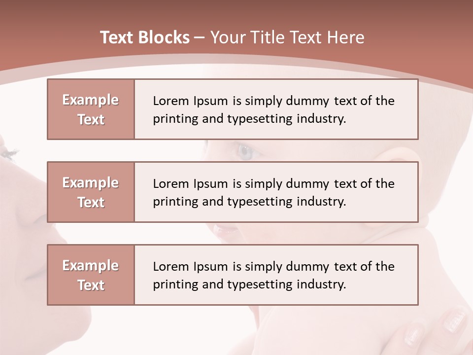 Beautiful Generation Emotion PowerPoint Template