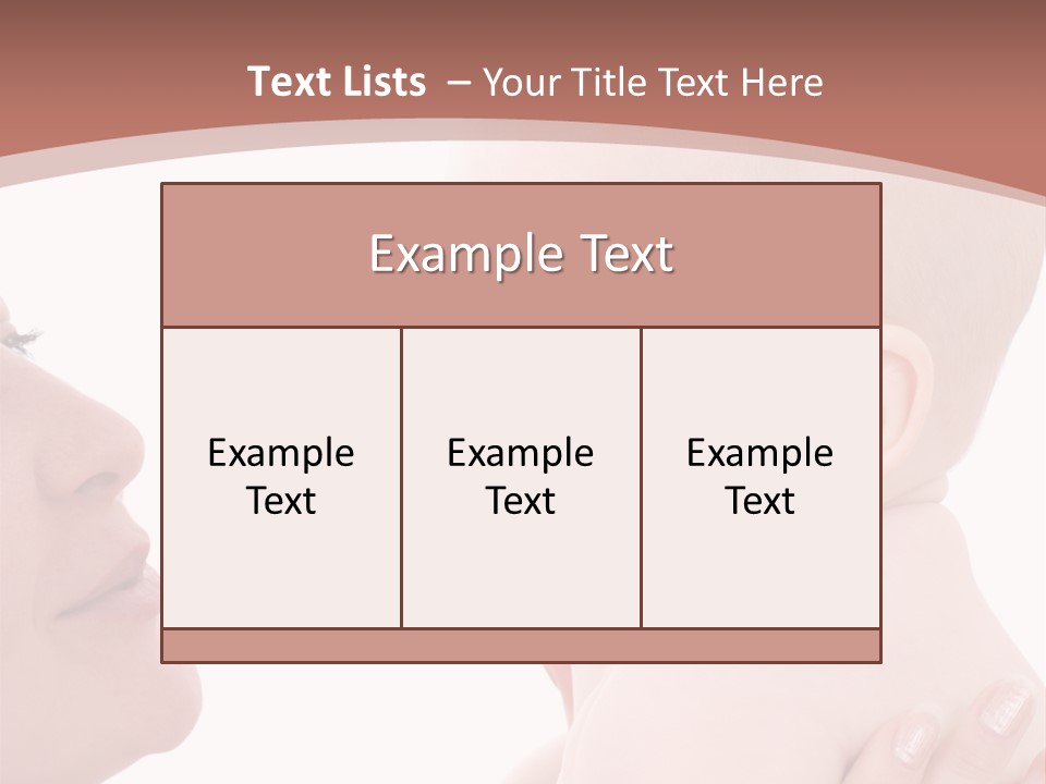 Beautiful Generation Emotion PowerPoint Template