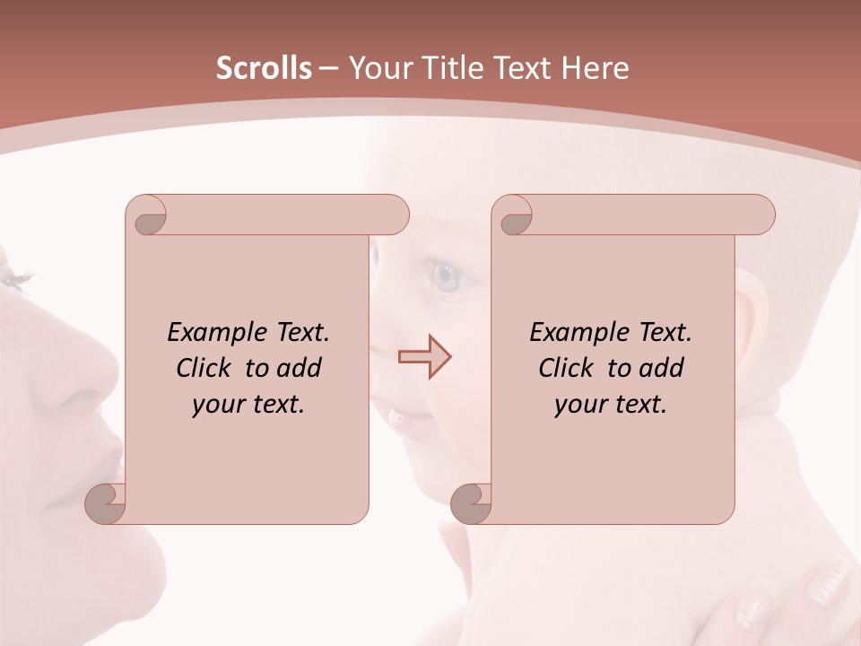 Beautiful Generation Emotion PowerPoint Template
