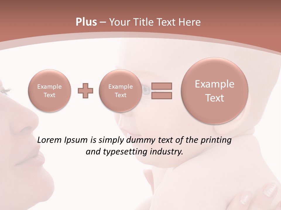 Beautiful Generation Emotion PowerPoint Template