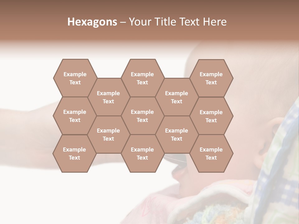 Baby Apple Girl PowerPoint Template