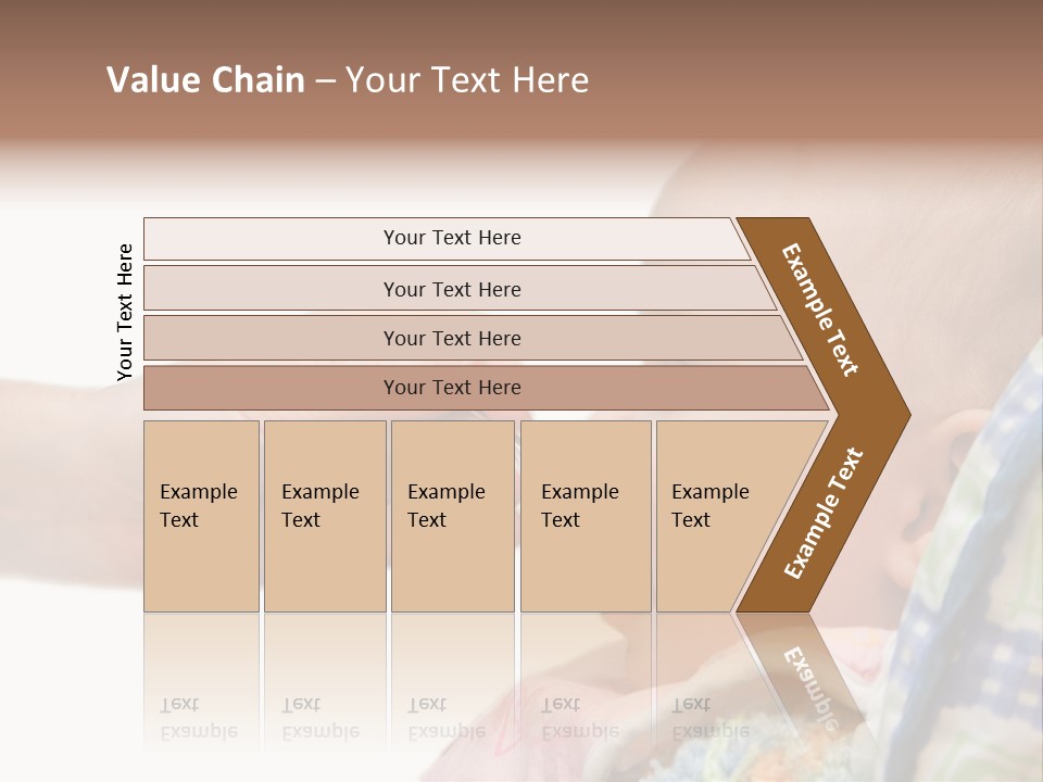 Baby Apple Girl PowerPoint Template