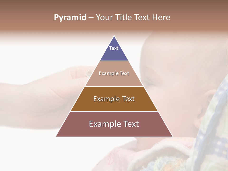 Baby Apple Girl PowerPoint Template