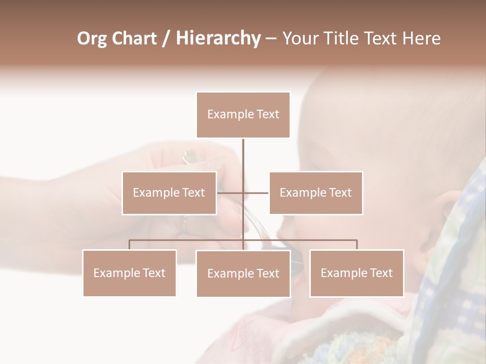 Baby Apple Girl PowerPoint Template