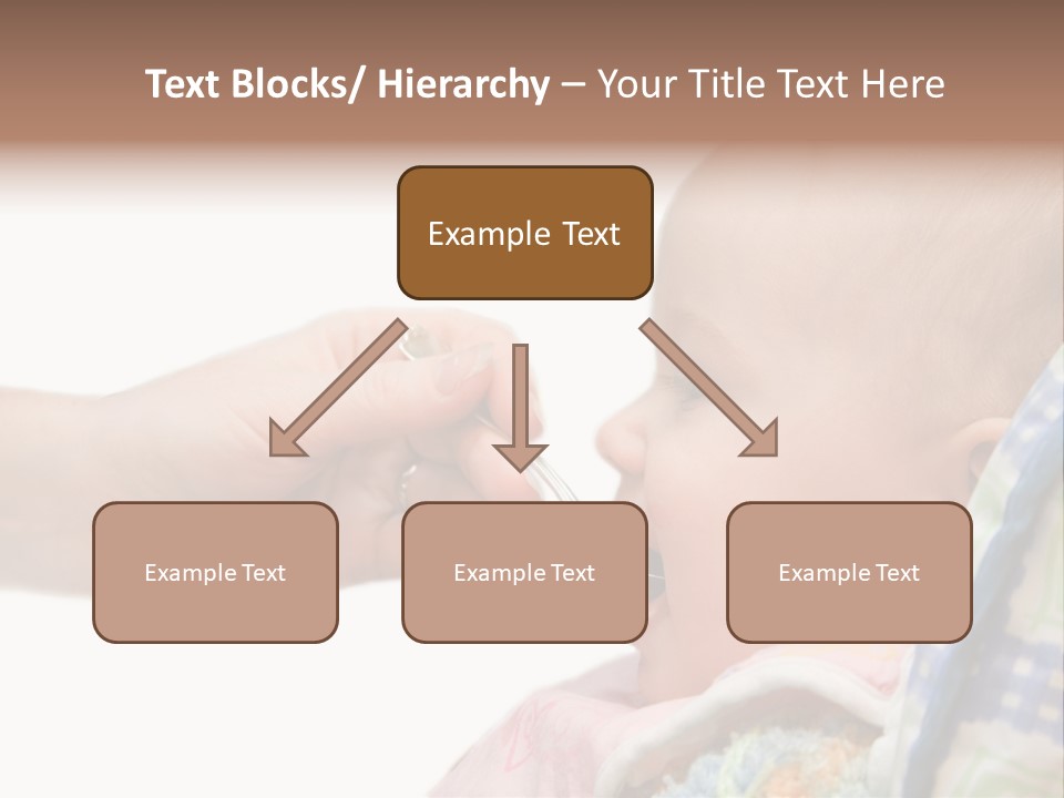 Baby Apple Girl PowerPoint Template