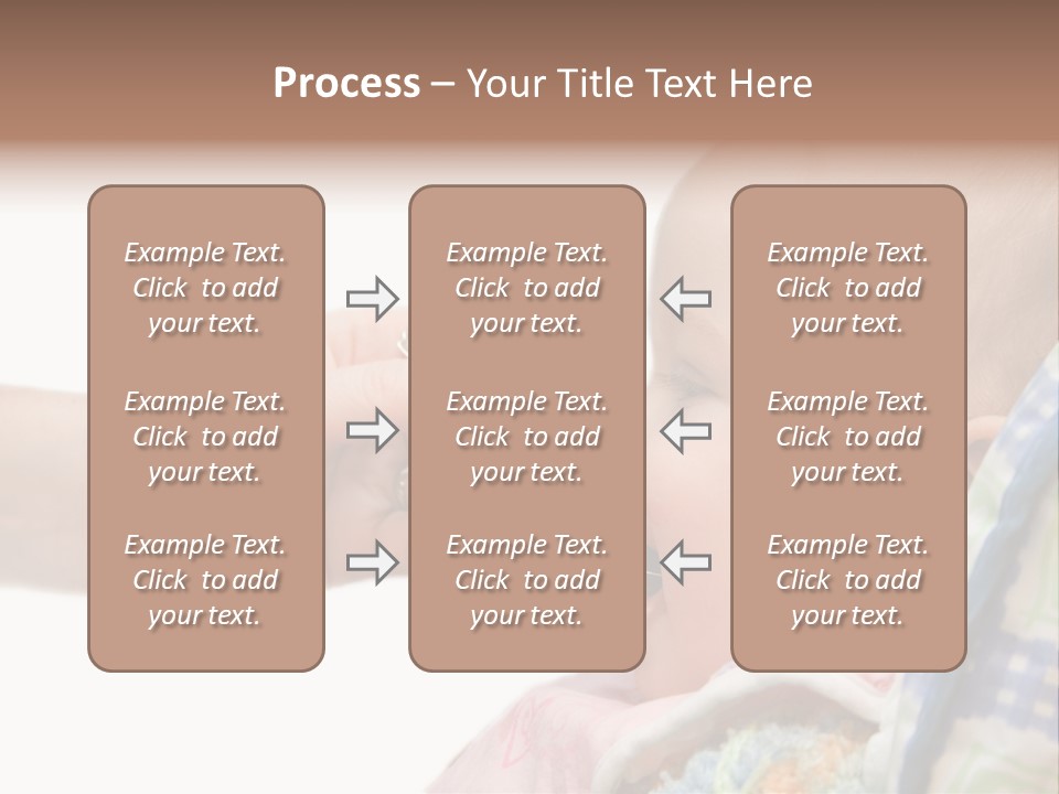 Baby Apple Girl PowerPoint Template