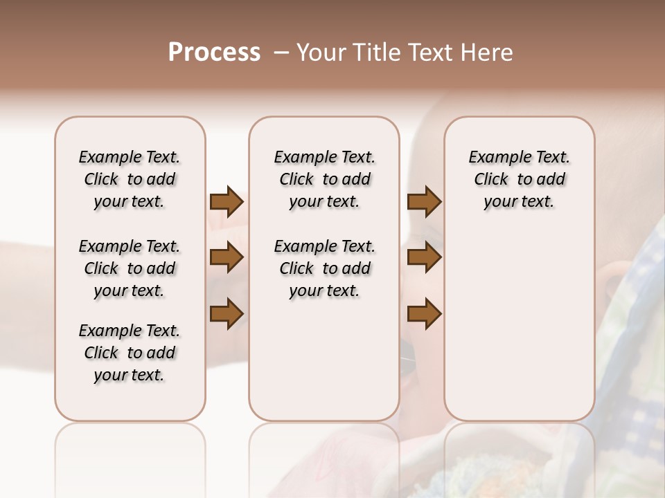 Baby Apple Girl PowerPoint Template