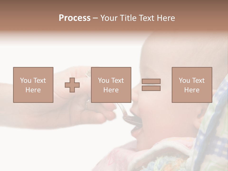 Baby Apple Girl PowerPoint Template