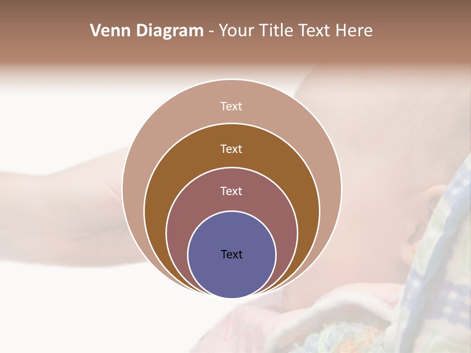 Baby Apple Girl PowerPoint Template