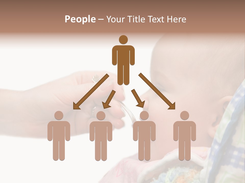 Baby Apple Girl PowerPoint Template