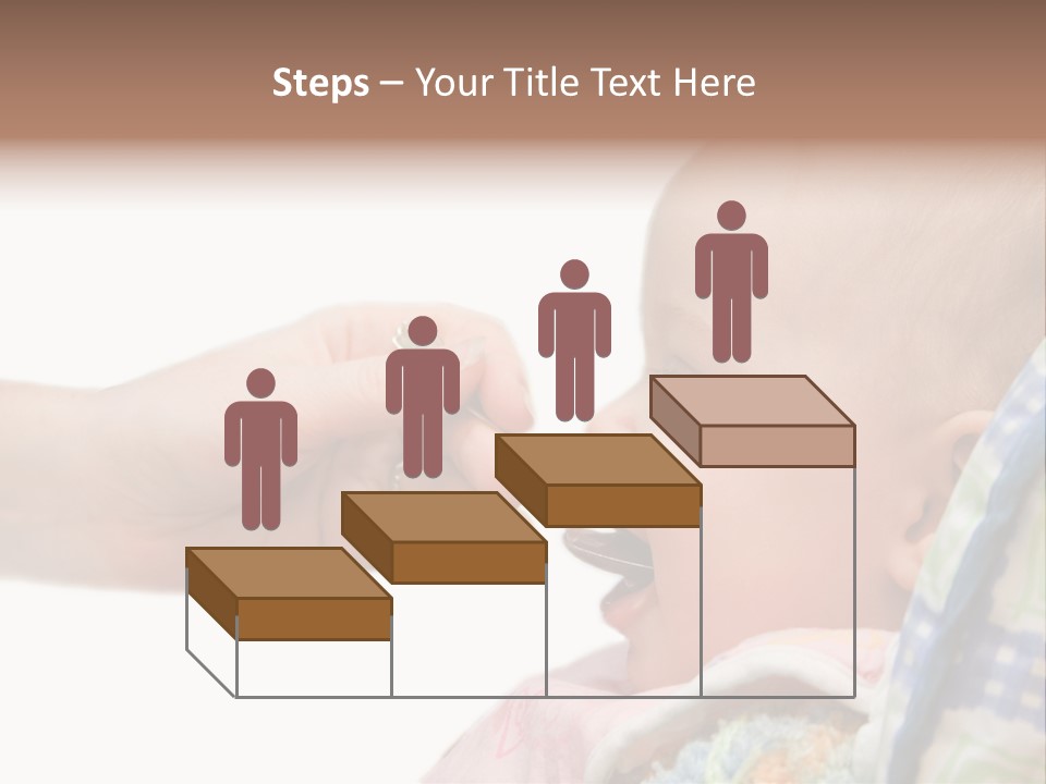 Baby Apple Girl PowerPoint Template