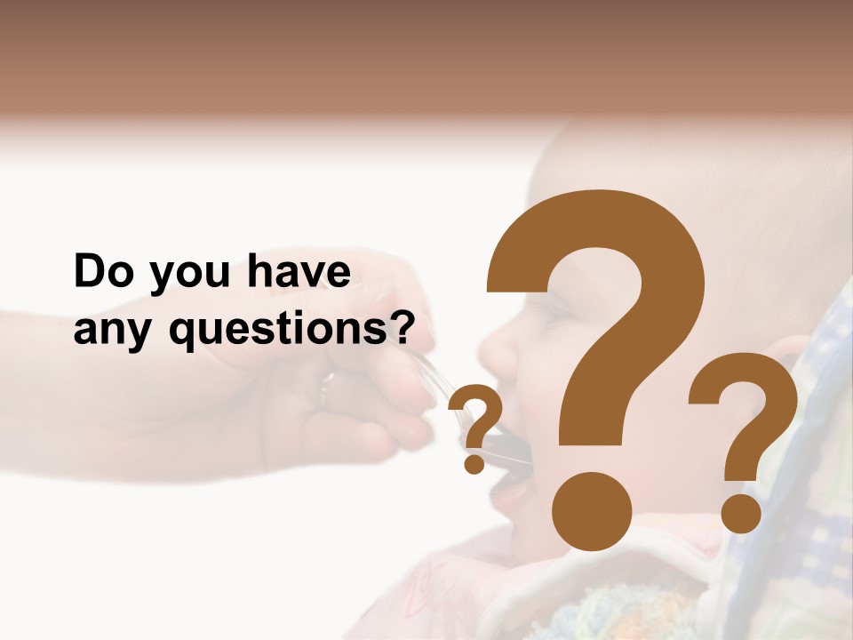 Baby Apple Girl PowerPoint Template