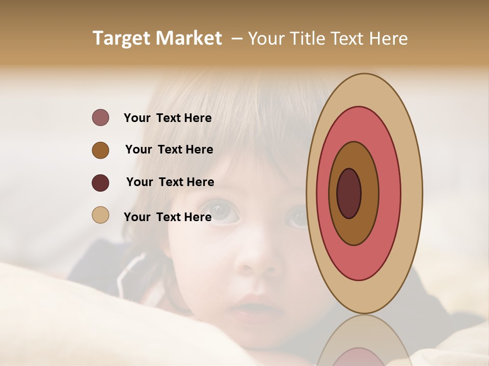 Serene Bed Female PowerPoint Template