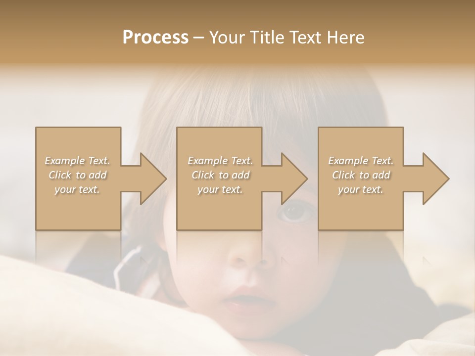 Serene Bed Female PowerPoint Template