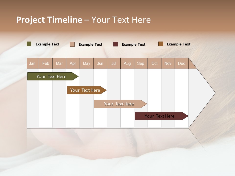 Closeness Lovely Head PowerPoint Template