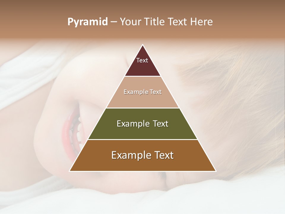 Closeness Lovely Head PowerPoint Template