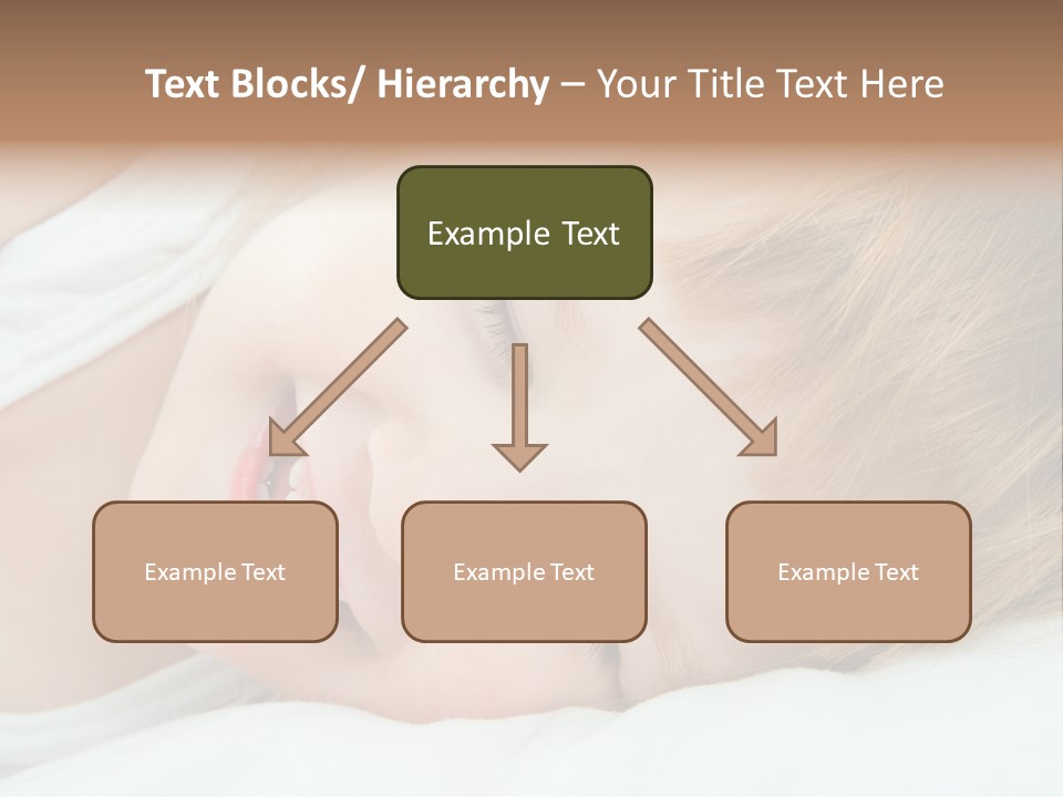 Closeness Lovely Head PowerPoint Template