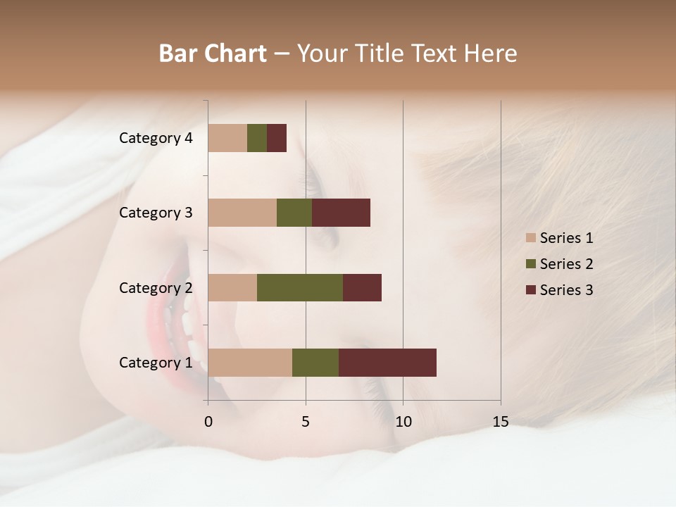 Closeness Lovely Head PowerPoint Template