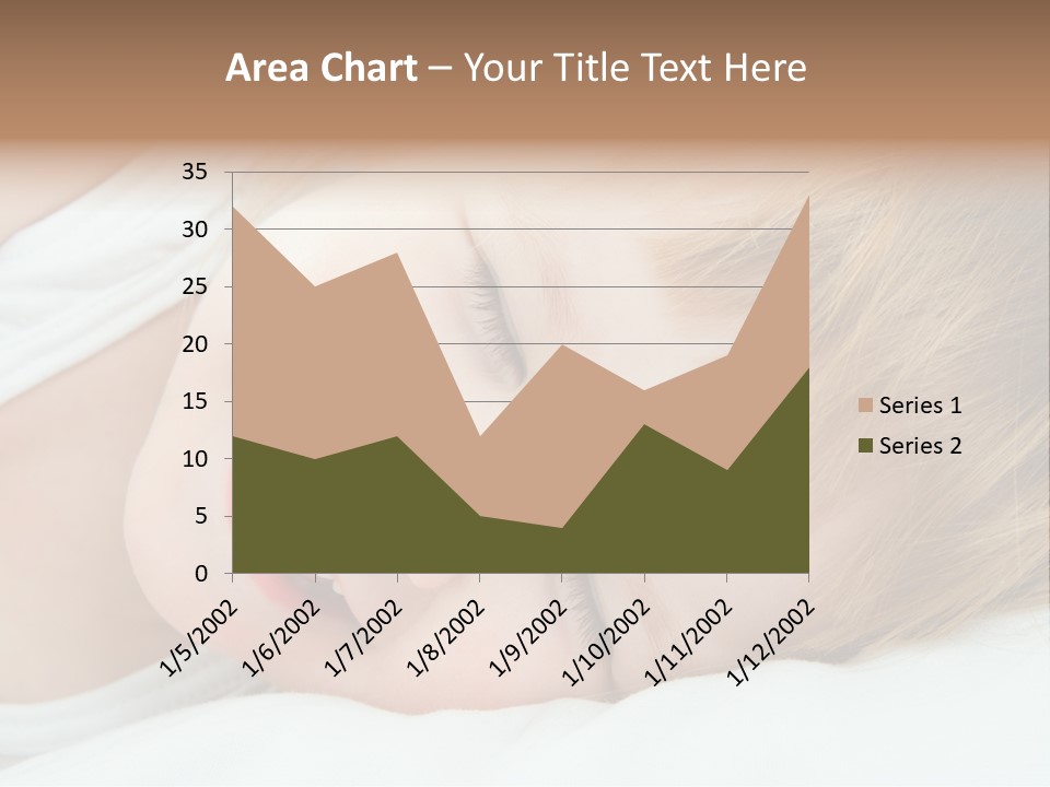Closeness Lovely Head PowerPoint Template