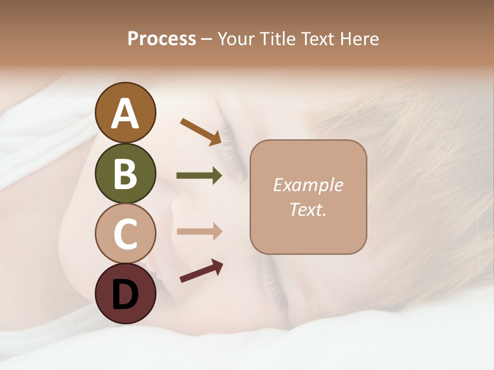 Closeness Lovely Head PowerPoint Template