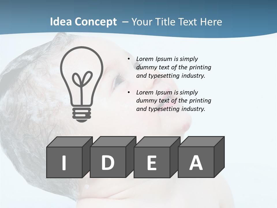 Lachen Niedlich Gesicht PowerPoint Template