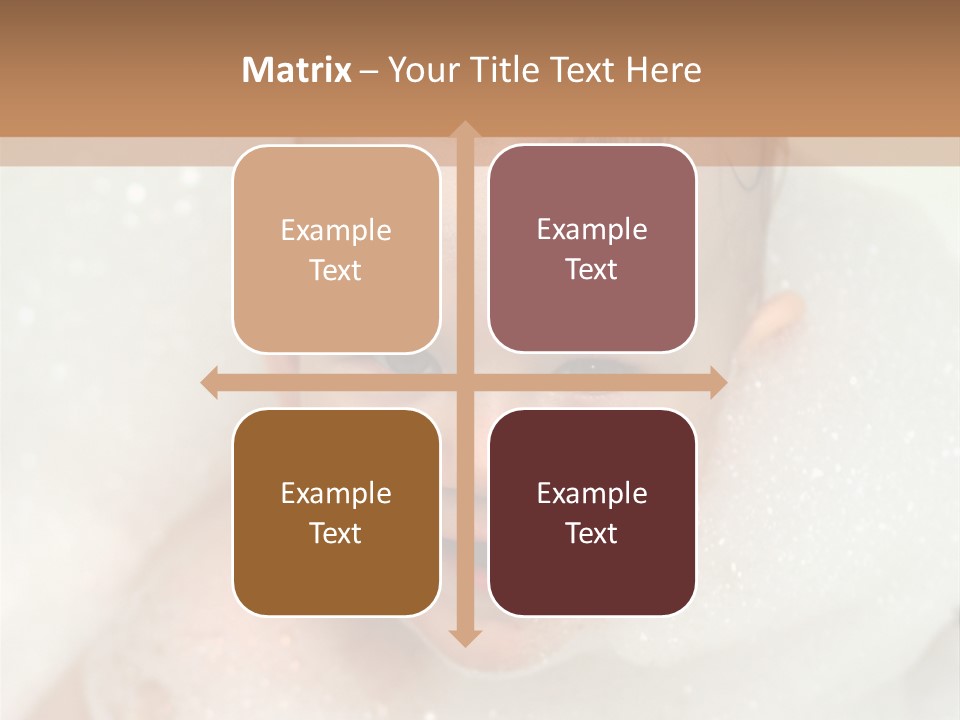 Child Suds Froth PowerPoint Template