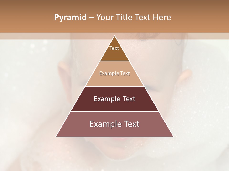 Child Suds Froth PowerPoint Template