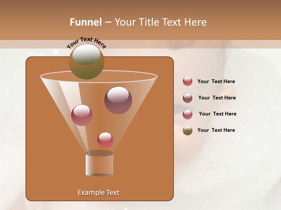 Child Suds Froth PowerPoint Template