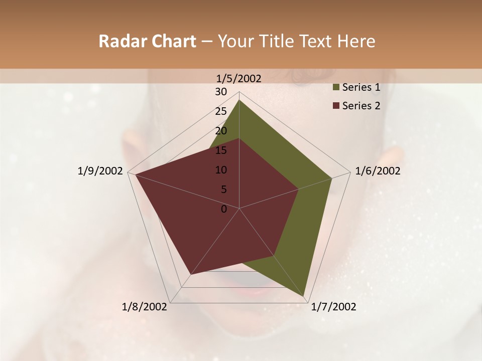Child Suds Froth PowerPoint Template